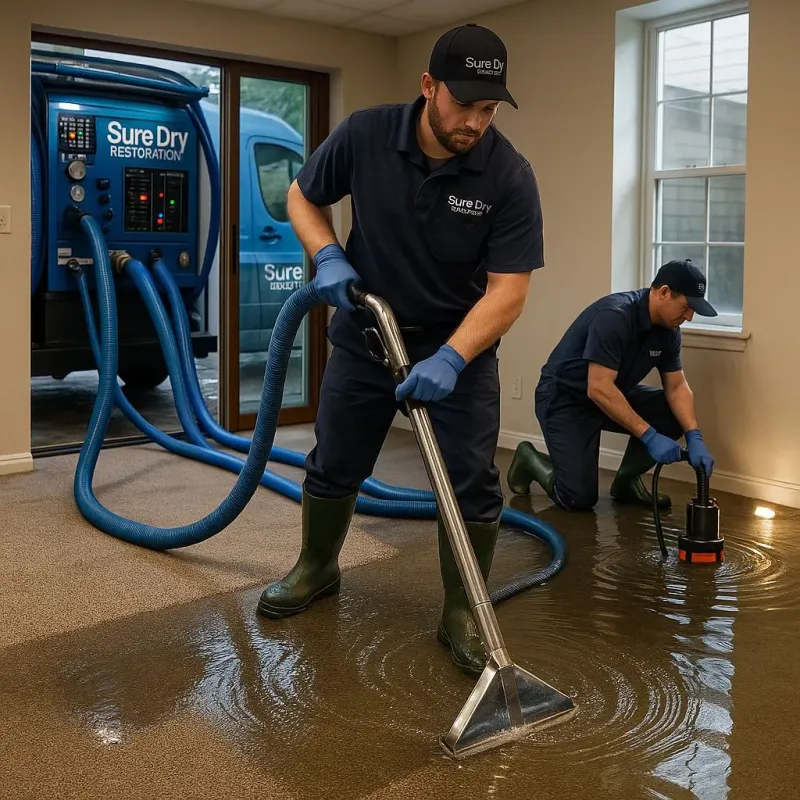 Water Extraction and Removal process in Pittsburg County, OK